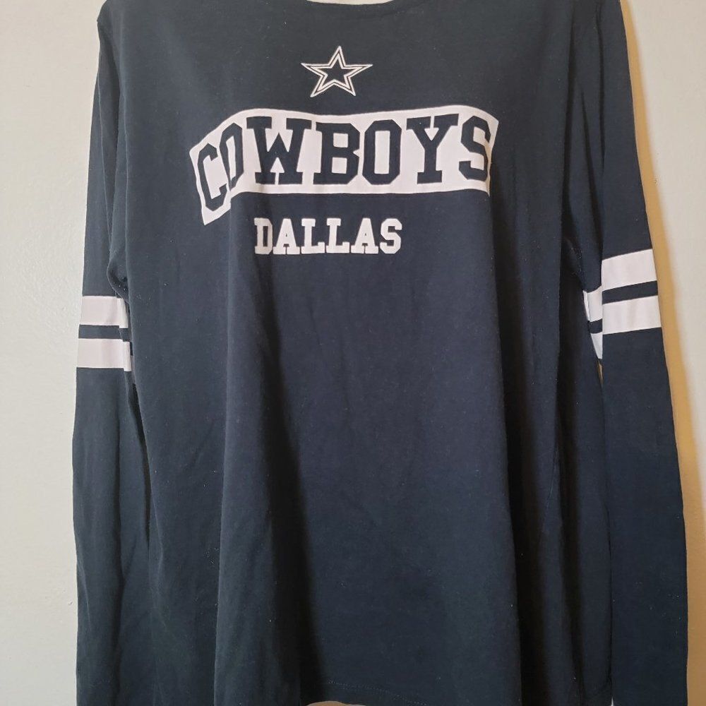 Cowboys Her Style Womens Graphic Tee Shirt Size L